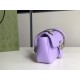 GG Marmont mini matelassé shoulder bag Purple 446744 High