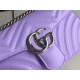 GG Marmont small matelassé shoulder bag Purple 443497High