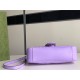 GG Marmont small matelassé shoulder bag Purple 443497High