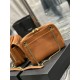 NIKI CAMERA BAG IN SMOOTH LEATHER Caramel High