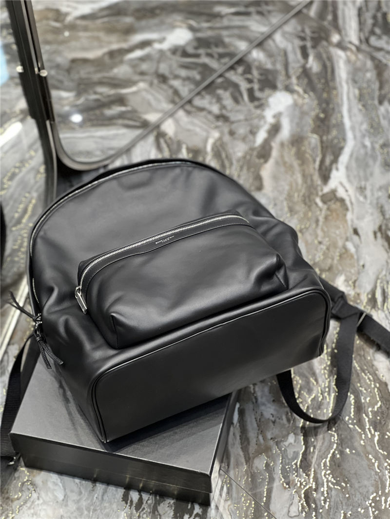 YSL CITY BACKPACK IN MATTE LEATHER High