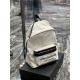 YSL CITY SMALL BACKPACK IN CANVAS, NYLON AND LEATHER High