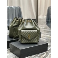 YSL JOE BACKPACK IN Lambskin Green High