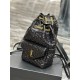 YSL JOE BACKPACK IN Sequins and Leather High