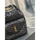 YSL JOE BACKPACK IN Sequins and Leather High