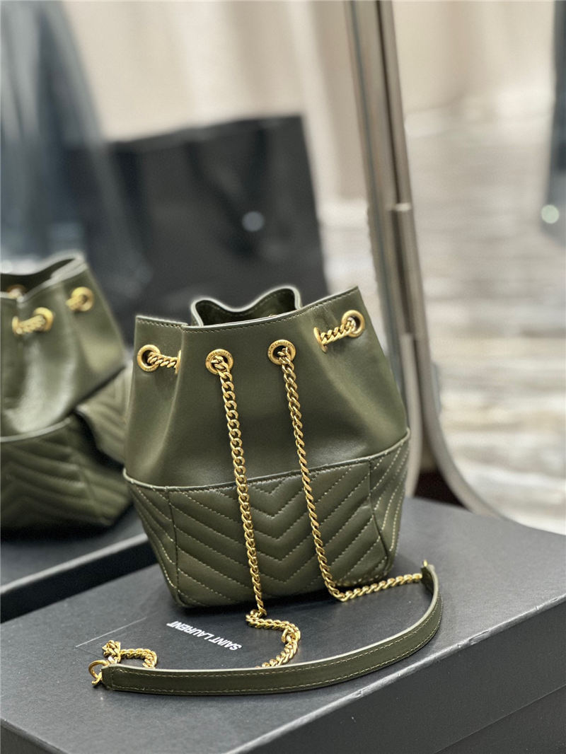 YSL JOE MINI BACKPACK IN Lambskin Green High