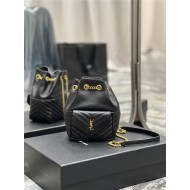 YSL JOE MINI BACKPACK IN Lambskin Black High