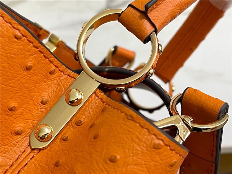 Louis Vuitton Capucines BB Ostrich leather M95393/M48865 Orange High