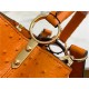 Louis Vuitton Capucines BB Ostrich leather M95393/M48865 Orange High