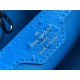 Louis Vuitton Capucines MM Ostrich leather M95393/M48865 Blue High