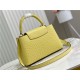 Louis Vuitton Capucines MM Ostrich leather M95393/M48865 Lemon High