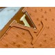 Louis Vuitton Capucines MM Ostrich leather M95393/M48865 Orange High