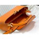 Louis Vuitton Capucines MM Ostrich leather M95393/M48865 Orange High