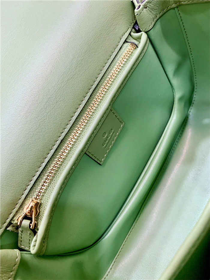 Gucci Blondie top-handle bag 735101 Green High