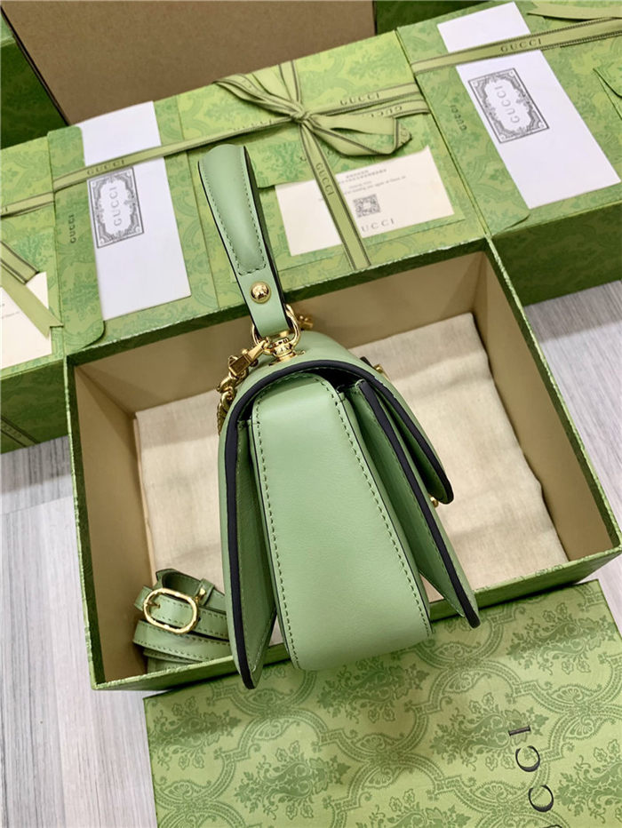 Gucci Blondie top-handle bag 735101 Green High