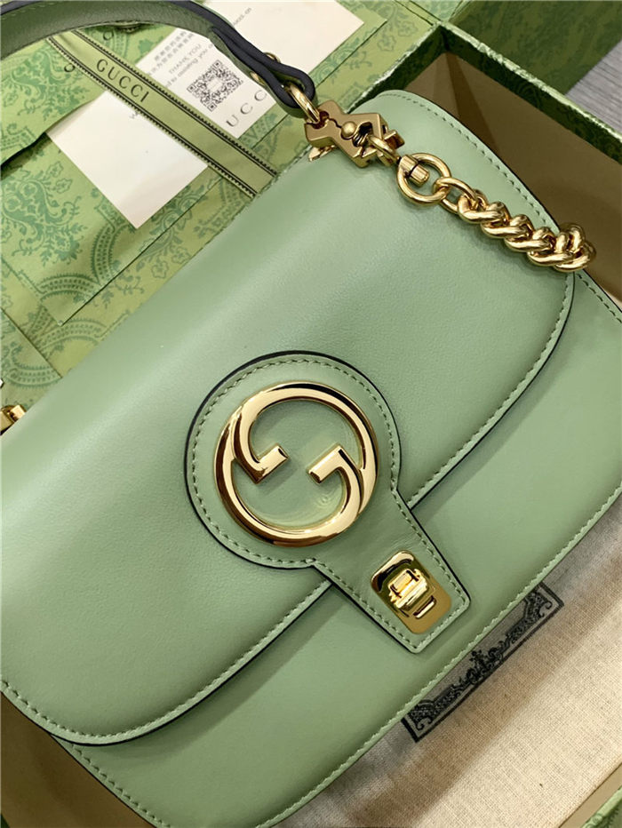 Gucci Blondie top-handle bag 735101 Green High