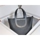 Hermes In-The-Loop 18 Handbag WAX Black Silver-Metal High