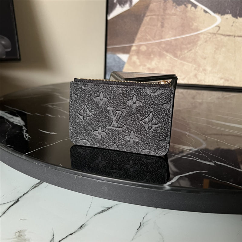 Louis Vuitton Romy Card Holder Monogram Empreinte M81883 High