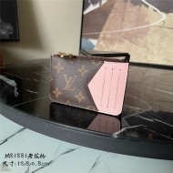 Louis Vuitton Romy Card Holder Monogram coated canvas M81881 Pink High