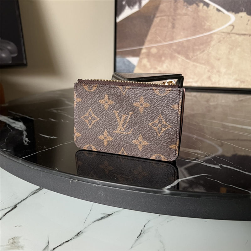 Louis Vuitton Romy Card Holder Monogram coated canvas M81881 Pink High