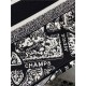 MEDIUM Dior BOOK TOTE Plan de Paris Embroidery Black/White High