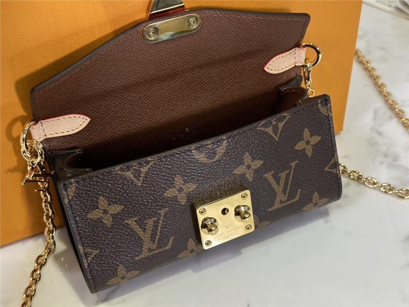 Louis Vuitton Bitsy Pouch Monogram canvas M00991 High