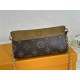 Louis Vuitton Bitsy Pouch Monogram Reverse canvas M00992 High