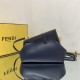 Fendi First Small Leather Bag Navy High