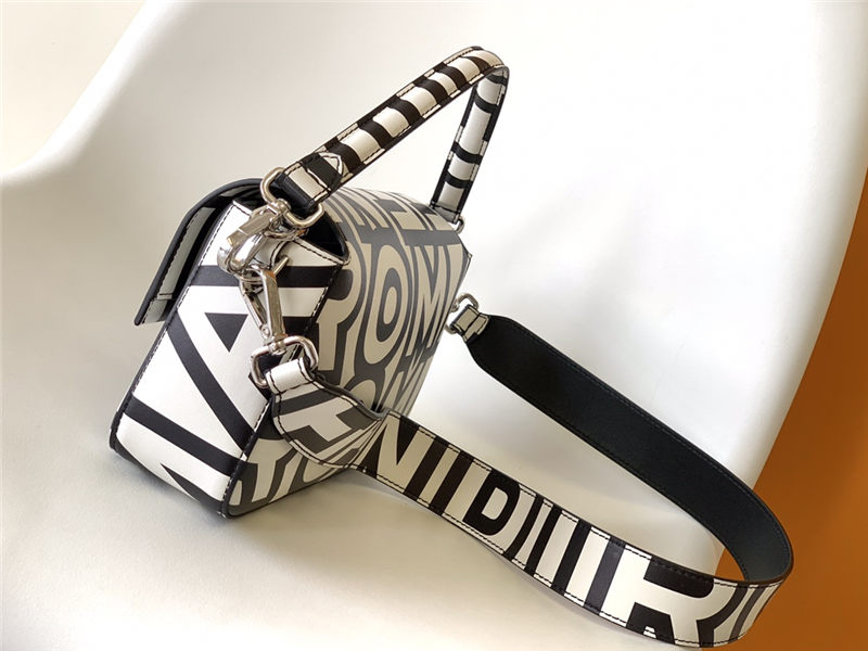 BAGUETTE leather bag printed Roma High