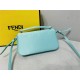 Fendi BAGUETTE Phone Holder bag Blue High