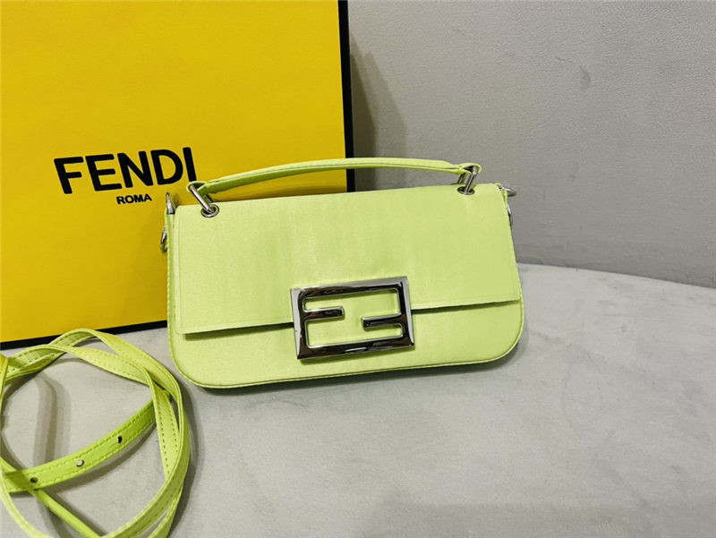 Fendi BAGUETTE Phone Holder bag Green High