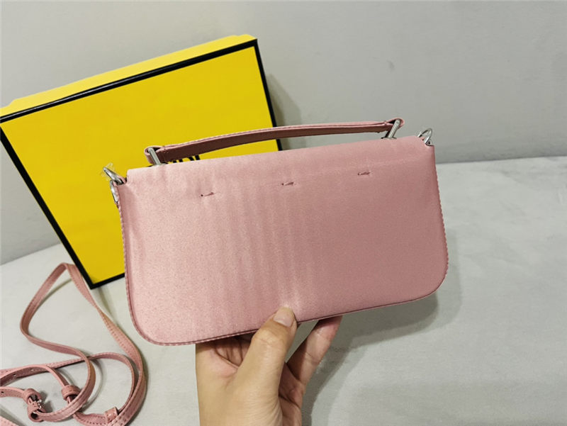 Fendi BAGUETTE Phone Holder bag Pink High