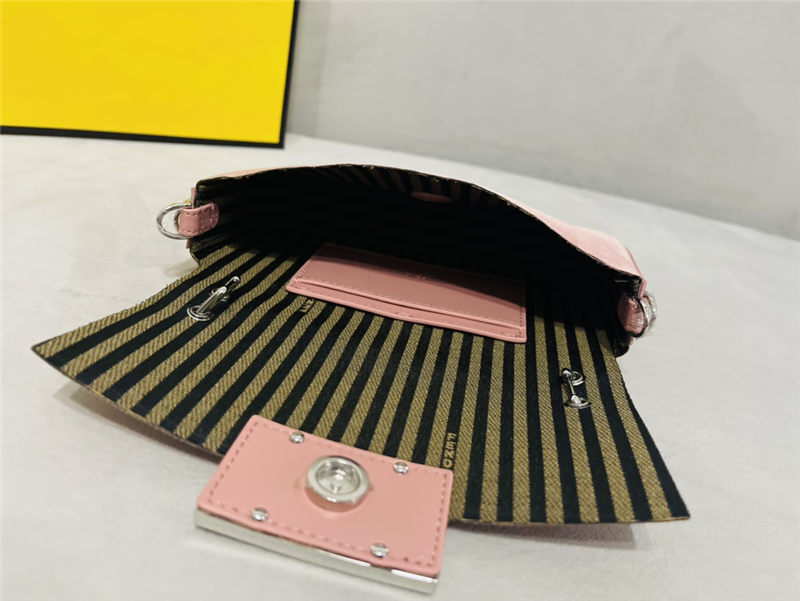 Fendi BAGUETTE Phone Holder bag Pink High