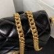 Chanel FLAP BAG Shiny Lambskin & Gold-Tone Metal AP3855 Black A