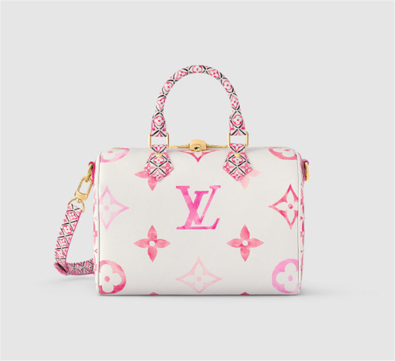 Louis Vuitton Speedy Bandouliere 25 Monogram coated canvas M23073 Pink High