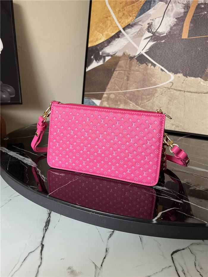 Louis Vuitton Lexington Pouch Monogram-embossed calf leather M82232 Pink High