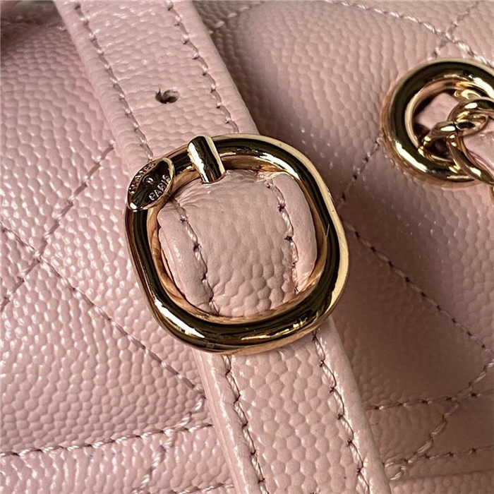 Chanel BACKPACK AS4058 Grained Calfskin & Gold-Tone Metal Pink A