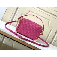 Louis Vuitton SIDE TRUNK Monogram Empreinte M46358 Fuchsia High