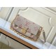 Louis Vuitton FAVORITE Monogram Empreinte Beige/Pink M46393 High