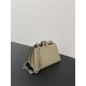 Peekaboo Cut Petite leather bag Beige High