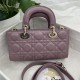 LADY D-JOY BAG SMALL Cannage Lambskin High