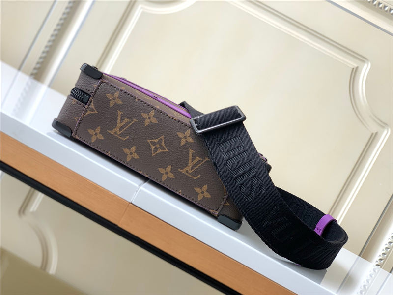 Louis Vuitton Handle Soft Trunk Monogram Macassar coated canvas M45935 Purple High