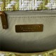 Large Chanel 19 Flap Bag Tweed Gold-Tone Green High