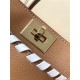 Louis Vuitton ON MY SIDE PM Calf leather and perforated calf leather M21585 Arizona Brown High