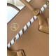 Louis Vuitton ON MY SIDE PM Calf leather and perforated calf leather M21585 Arizona Brown High