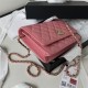 Chanel WALLET ON CHAIN AP3180 Grained Calfskin & Gold-Tone Metal Pink A