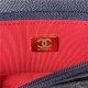 Chanel WALLET ON CHAIN AP3180 Grained Calfskin & Gold-Tone Metal Navy A