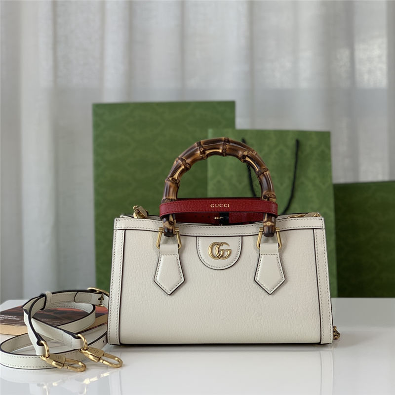 Gucci Diana small shoulder bag 735153 White High