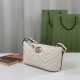 GG Marmont shoulder bag Leather 739166 White High