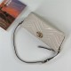 GG Marmont shoulder bag Leather 739166 White High